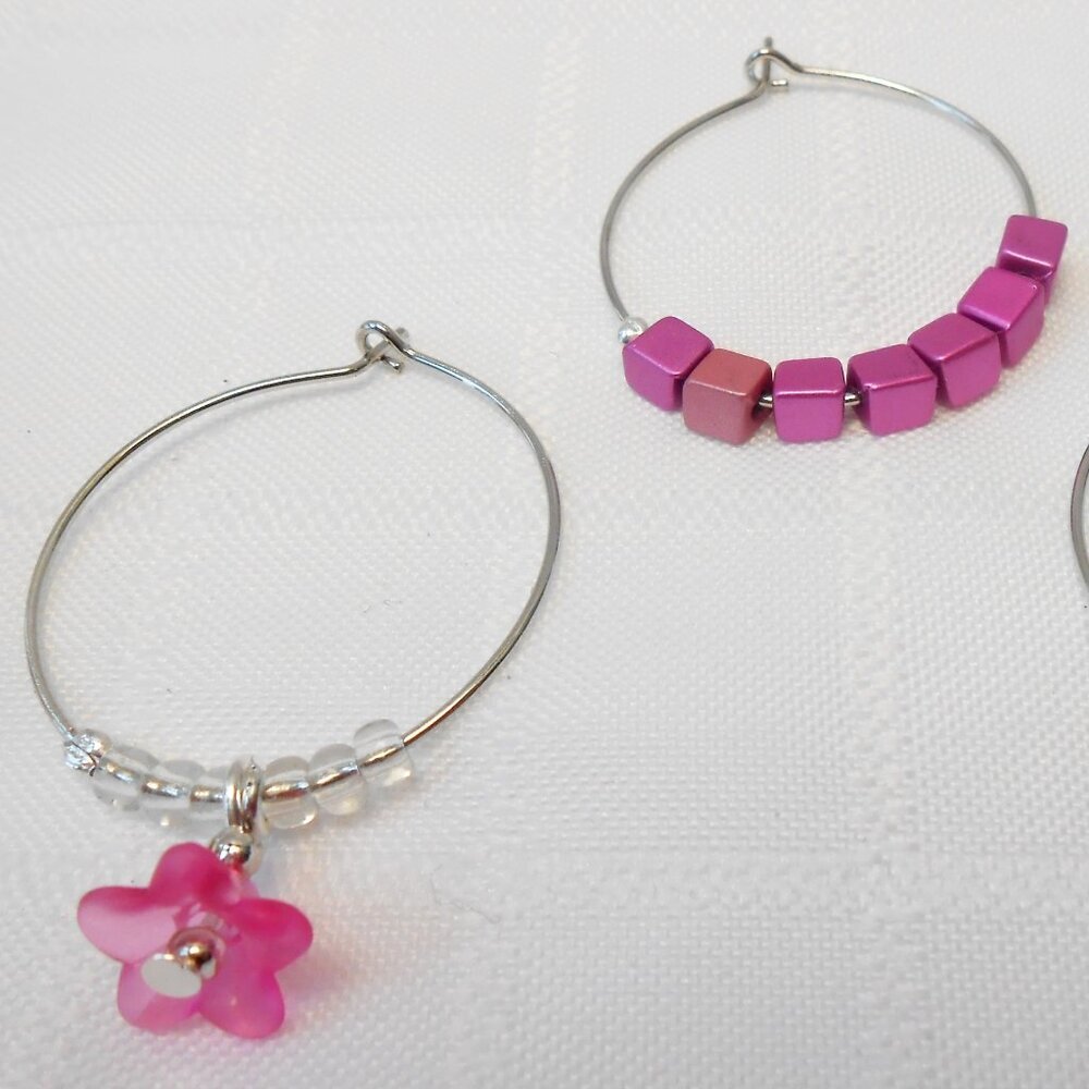 No4: Set of six handmade necklaces for Barbie or 18-inch dolls